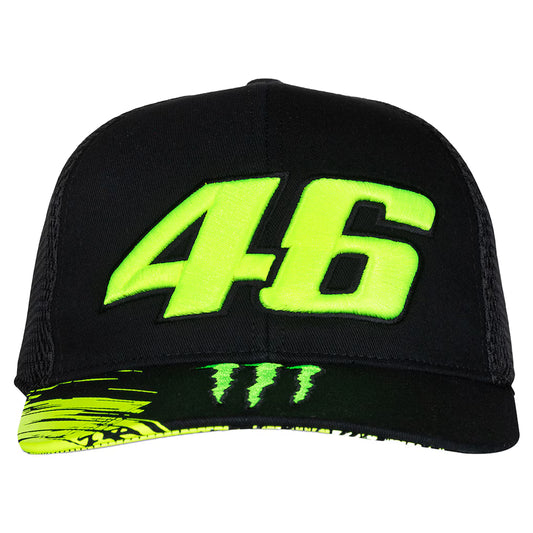 Gorra VR46 Racing Valentino Rossi x Monster Trucker