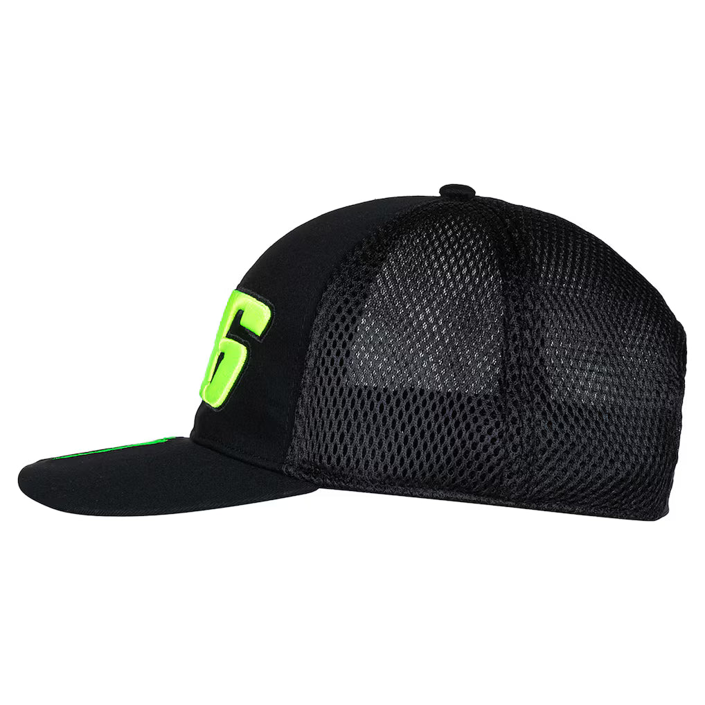 Gorra VR46 Racing Valentino Rossi x Monster Trucker