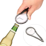 Abridor destapador de botellas cadena de bicicleta