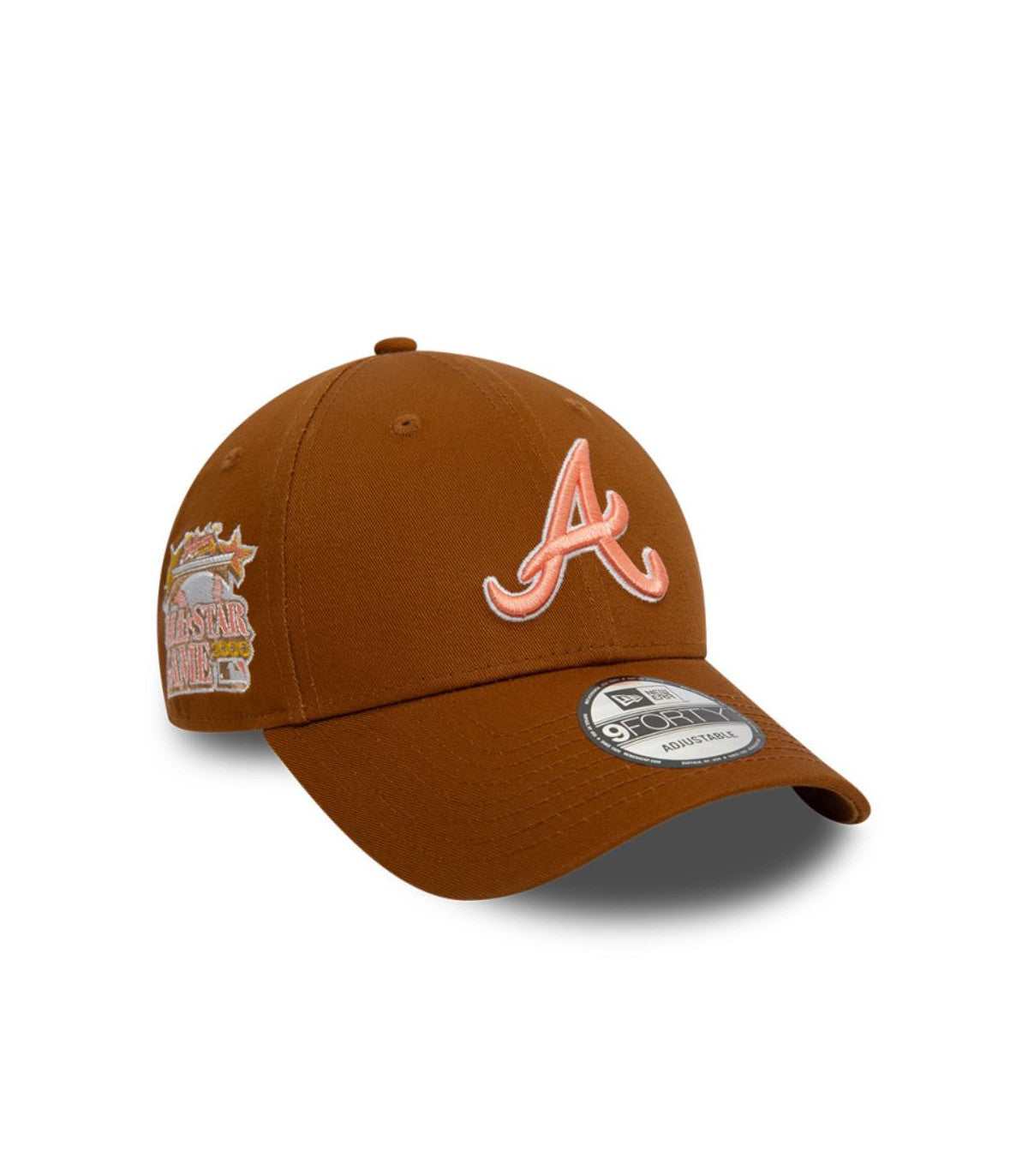 Jockey New Era Atlanta Braves MLB 9forty Dark Beige MLB