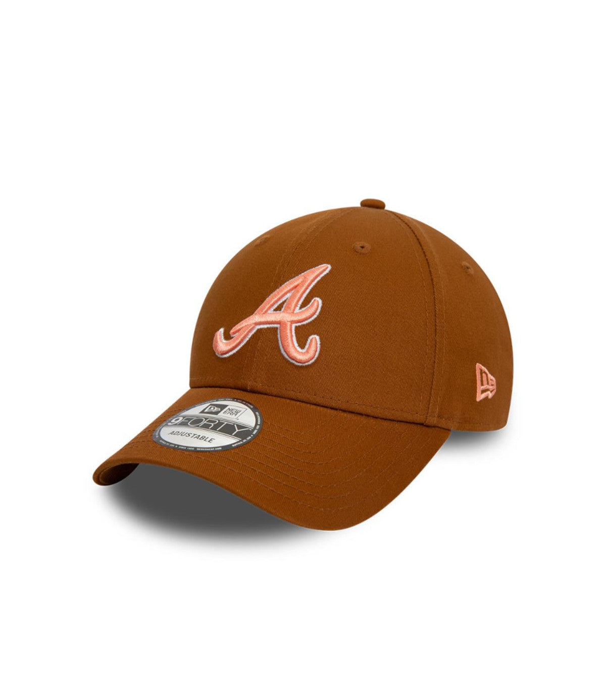 Jockey New Era Atlanta Braves MLB 9forty Dark Beige MLB