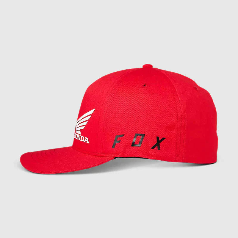 Gorro Jockey Lifestyle Flexfit Honda Rojo Fox