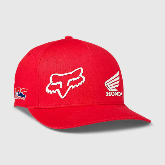 Gorro Jockey Lifestyle Flexfit Honda Rojo Fox